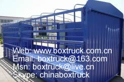 Stake cargo truck box